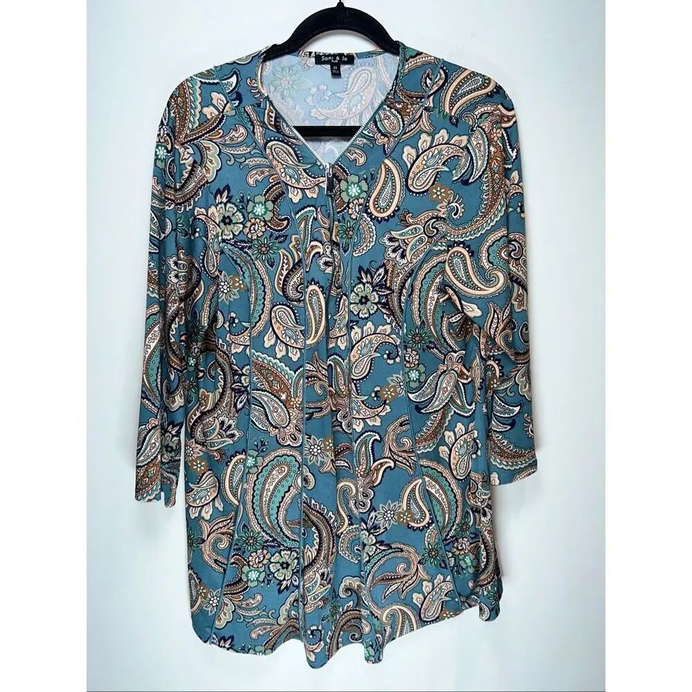 Samiโ& Jo blouse size 2x